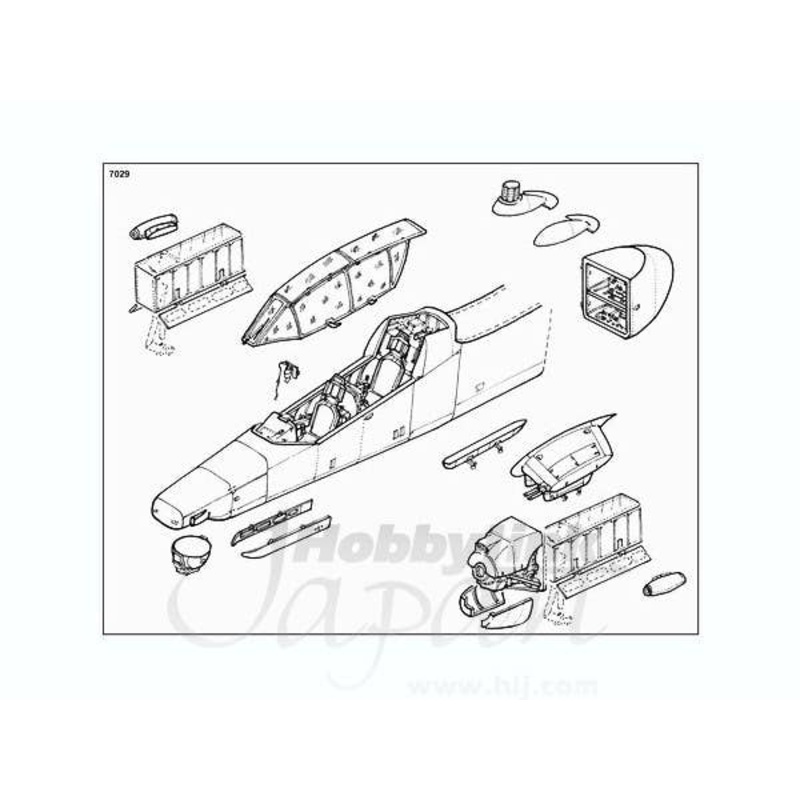 1/72 OV-10D Bronco conversion set for Academy