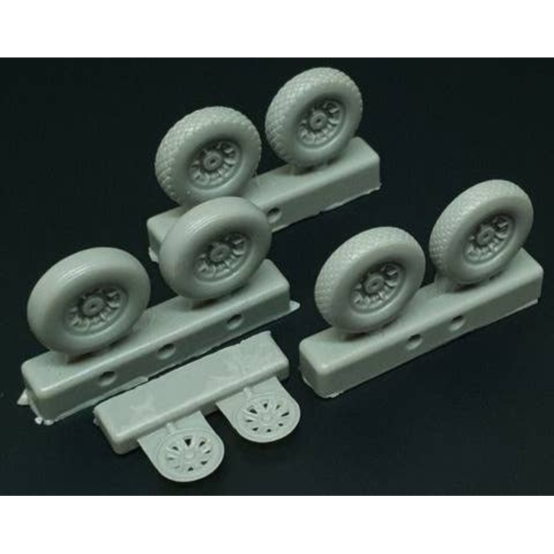 1/72 P-47N Wheels (3 Type of Pattern)