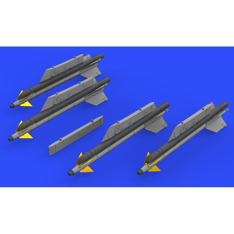 1/72 R-13M Missiles w/Pylons for MiG-21 (for Eduard)