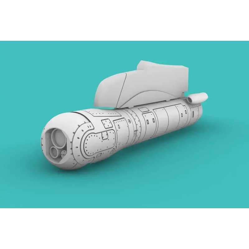 1/72 Talios targeting pod for rafale with pylon