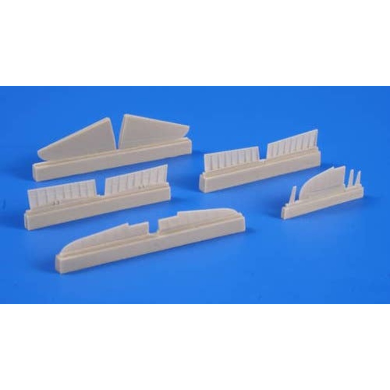 1/72 A6M5 Zero Control Surfaces (for Tamiya Kit)