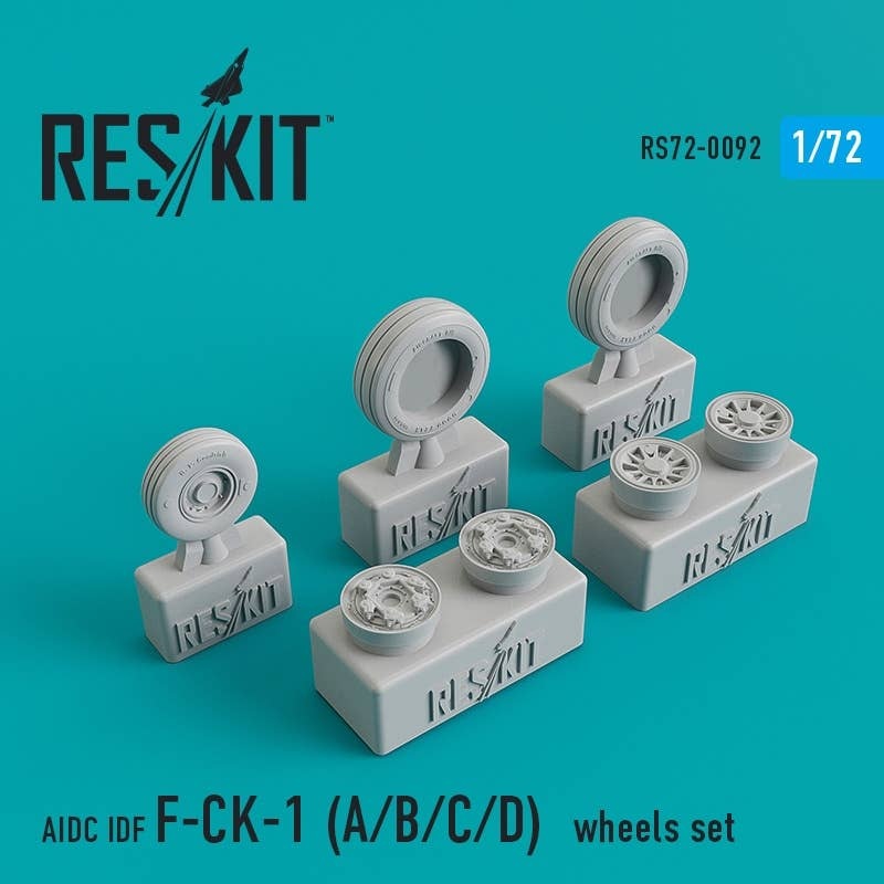1/72 AIDC IDF F-CK-1 A/B/C/D Wheels Set