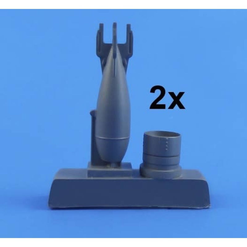 1/72 Antisubmarine Bomb 500lb Mk.IV (Great Britain, WW II) (2pcs)