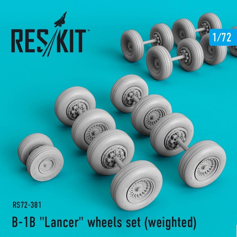 1/72 B-1B Lancer wheels set (weighted)