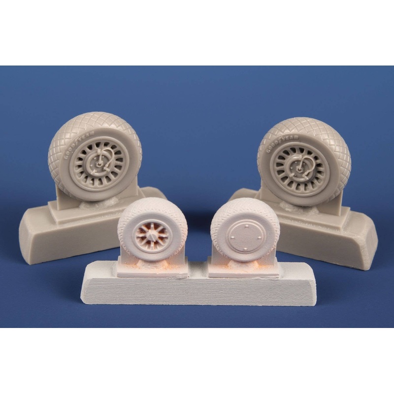 1/72 B-25 Mitchell Wheels (for Airfix)