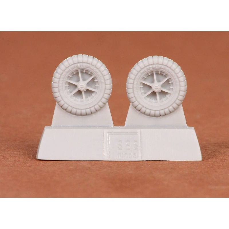 1/72 Bf-109E Wheels (for Airfix)