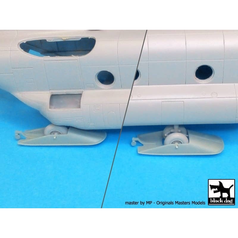 1/72 CH-47 Chinook Ski Accessories Set (for Italeri)
