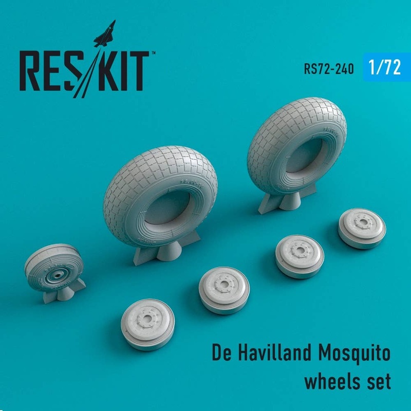 1/72 De Havilland Mosquito Wheels Set