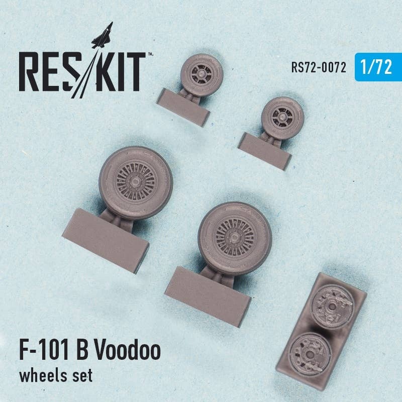 1/72 F-101B Voodoo Wheel Set (for Revell)