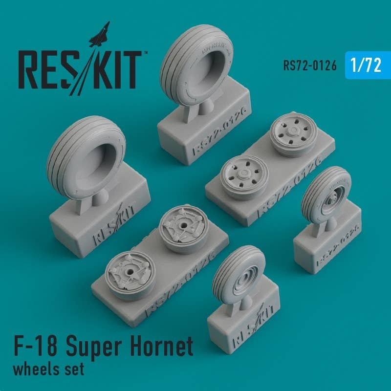1/72 F-18 Super Hornet Wheels Set