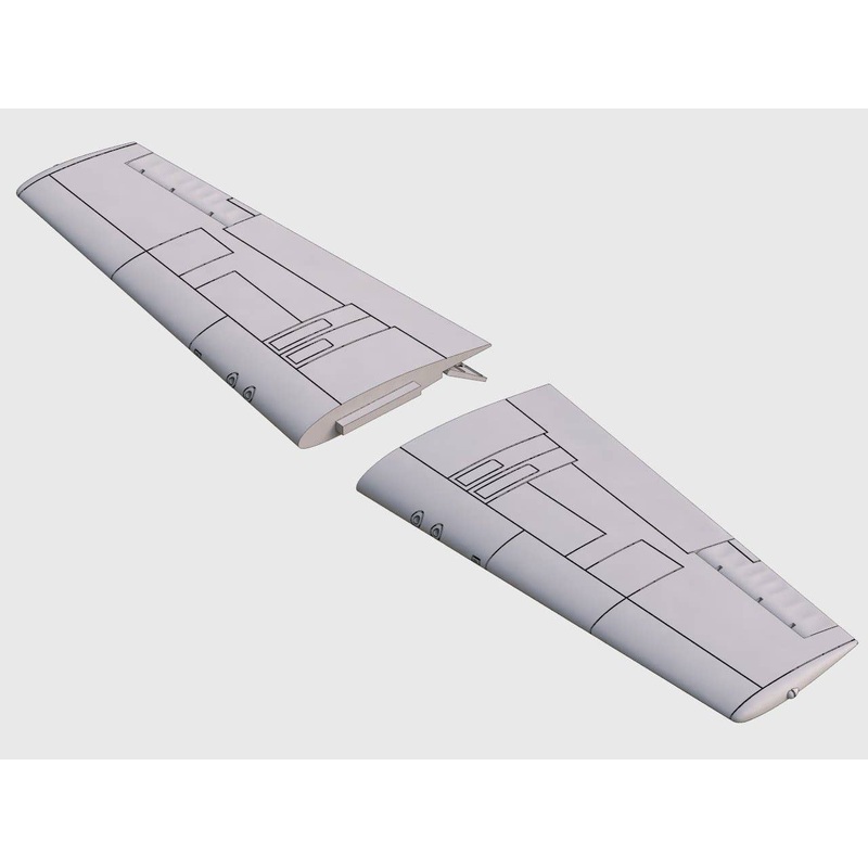 1/72 F4F-3 Wild Cat Wing Remodeling (for Hasegawa)