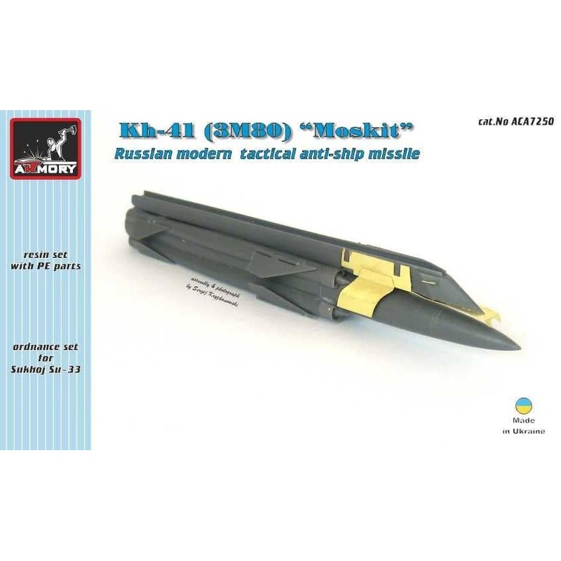 1/72 Kh-41 (3M80) "Moskit" (SSN-22 "Sunburn") tactical anti-ship guided missile (for Su-27, Su-32FN, Su-27K(Su-33))