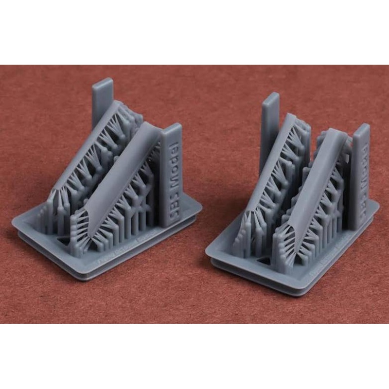 1/72 Messerschmitt Me410 exhausts for Airfix kit