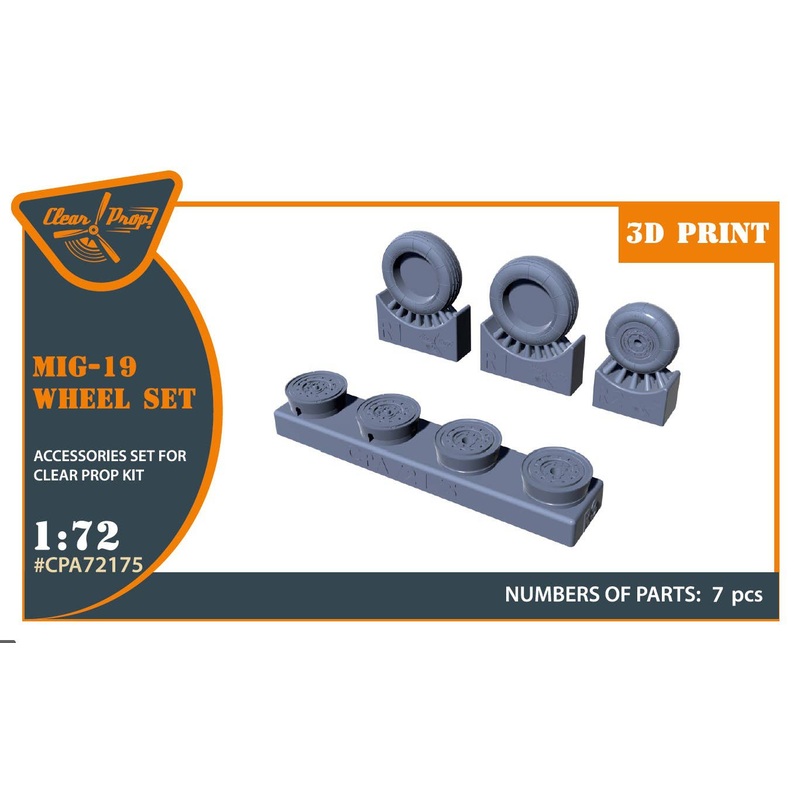 1/72 MiG-19 wheel set  for CP kits