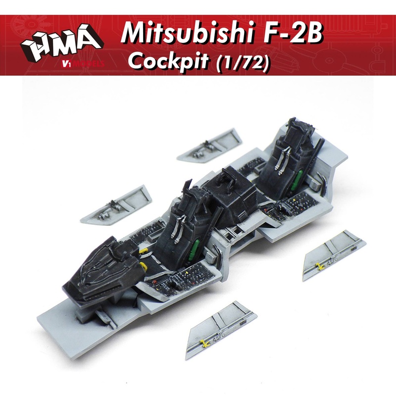 1/72 Mitsubishi F-2B cockpit