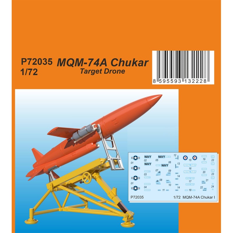 1/72 MQM-74A Chukar Target Drone