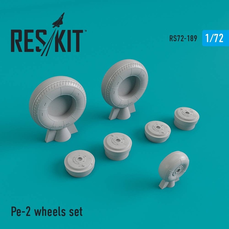 1/72 Pe-2 Wheels Set
