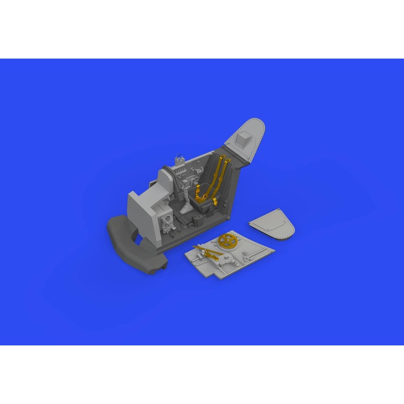 1/72 S-199 cockpit Erla canopy PRINT (for Eduard)
