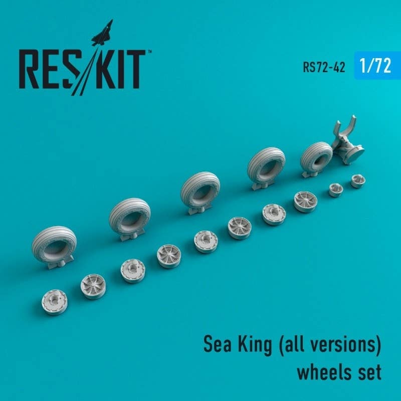 1/72 Sea King (all versions) Wheels Set