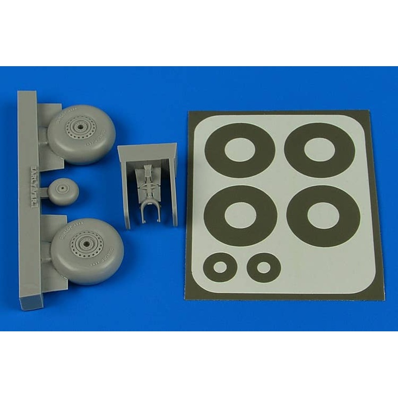 1/72 Wellington Wheels & Paint Masks (Early) (for Airfix)