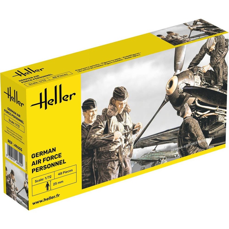 1/72 WW.II German Air Force Personnel (48pcs)