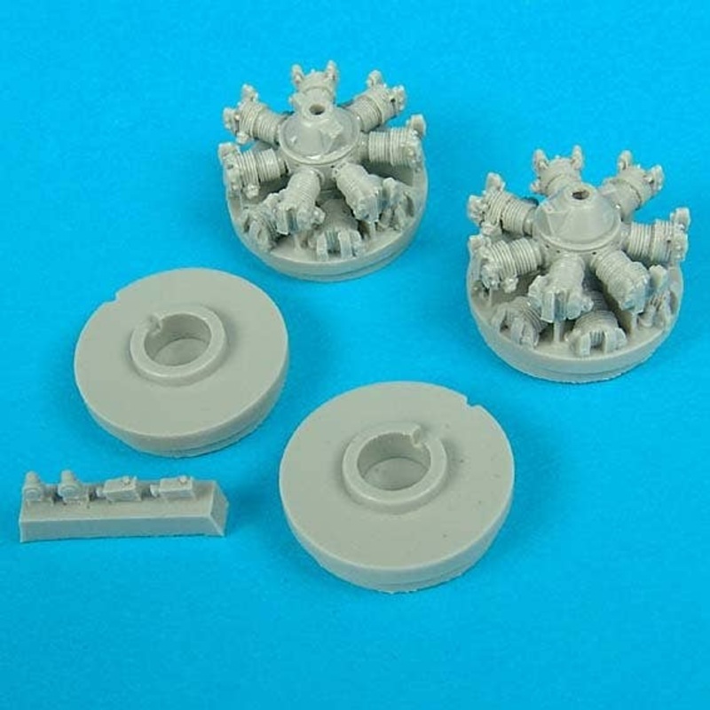 1/72 B-25 Mitchell Engines (for Hasegawa)