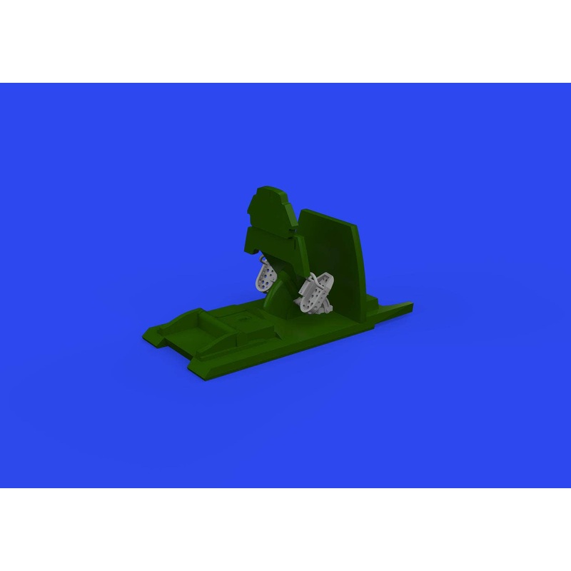 1/72 Bf 109E rudder pedals late PRINT Brassin