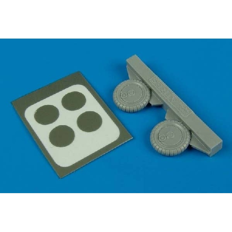 1/72 Bf 109G-6 Wheel & Paint Masks (for Hasegawa)