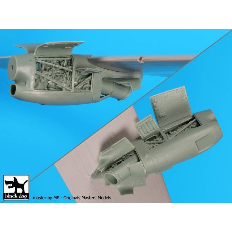 1/72 C-27 J Spartan 2 Engines (for Italeri)