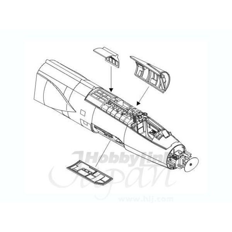 1/72 F-104S/G exterior set for Hasegawa