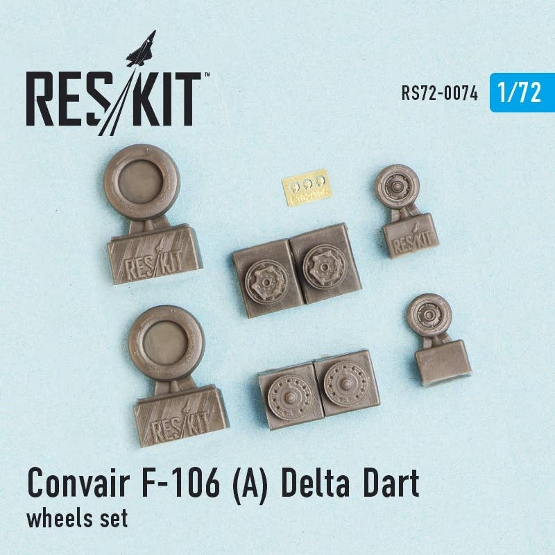 1/72 F-106A Delta Dart Wheels Set