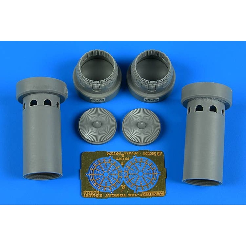 1/72 F-14A Tomcat Exhaust Nozzles Opened Position (for Academy)
