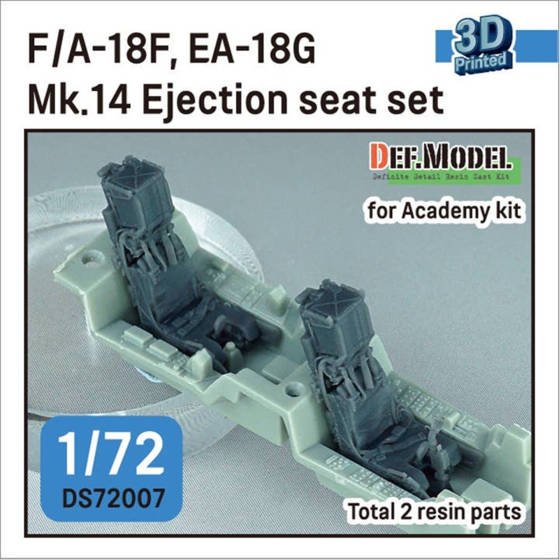 1/72 F/A-18F, EA-18G Super Hornet Mk.14 seat set for Academy