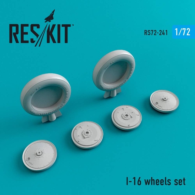 1/72 I-16 Wheels Set (for ICM)