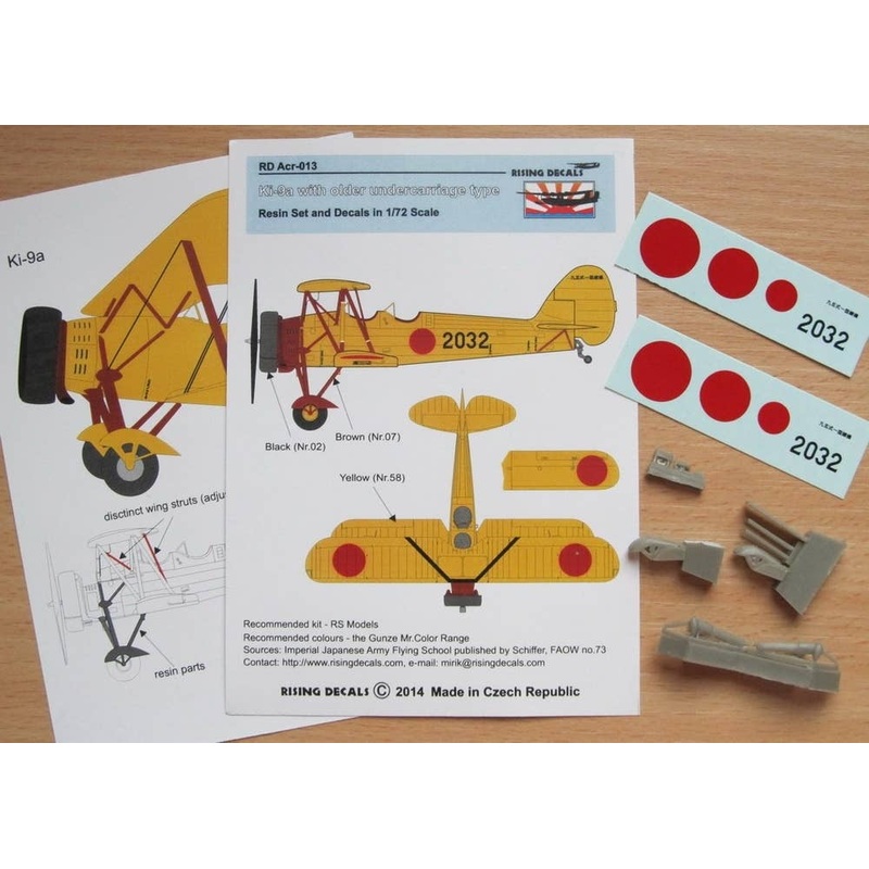 1/72 Ki-9 With Older Undercarriage Type (RS Models)