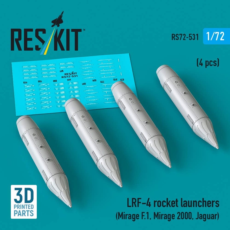 1/72 LRF-4 rocket launchers (4 pcs) (3D Printed)