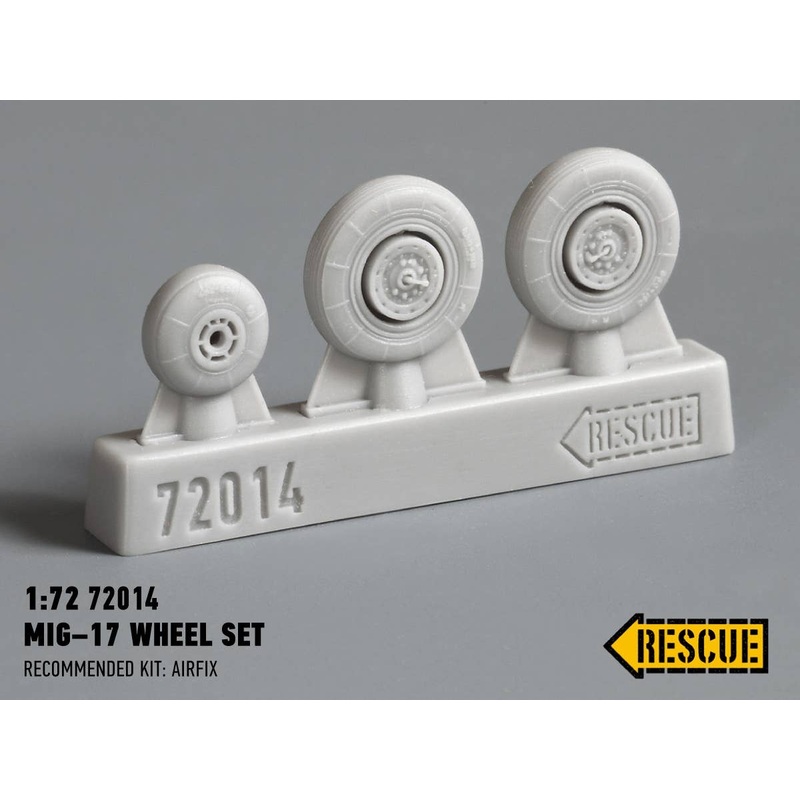 1/72 MiG-17 wheel set