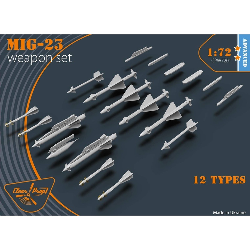 1/72 MiG-23 Weapon Set