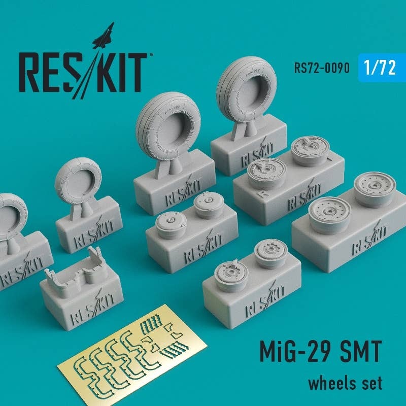 1/72 MiG-29 (SMT) Wheels Set