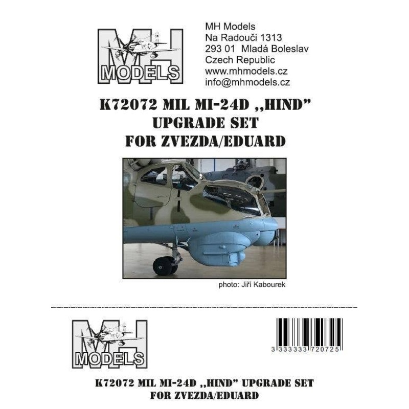 1/72 Mil Mi-24D Hind upgrade set for Zvezda/Eduard