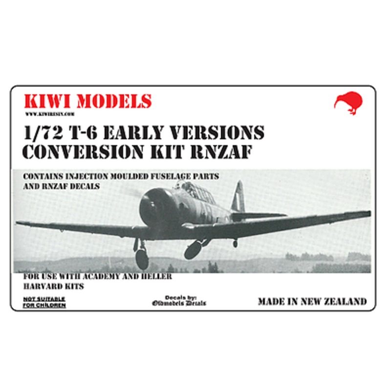 1/72 N.A. T-6 Harvard 11 Conversion RNZAF (for Academy)