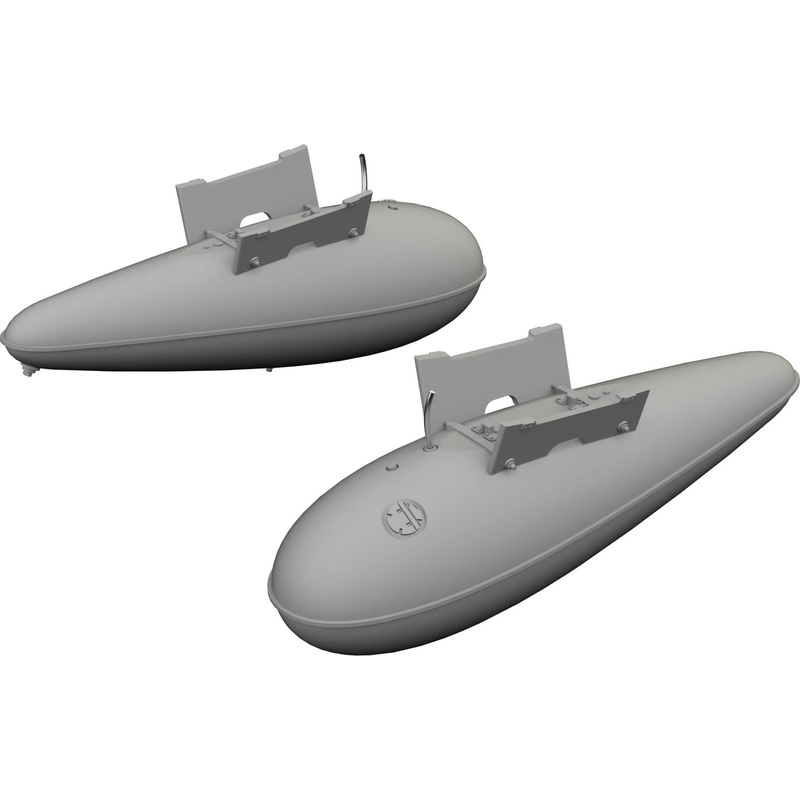 1/72 P-51D 110gal fuel tanks PRINT