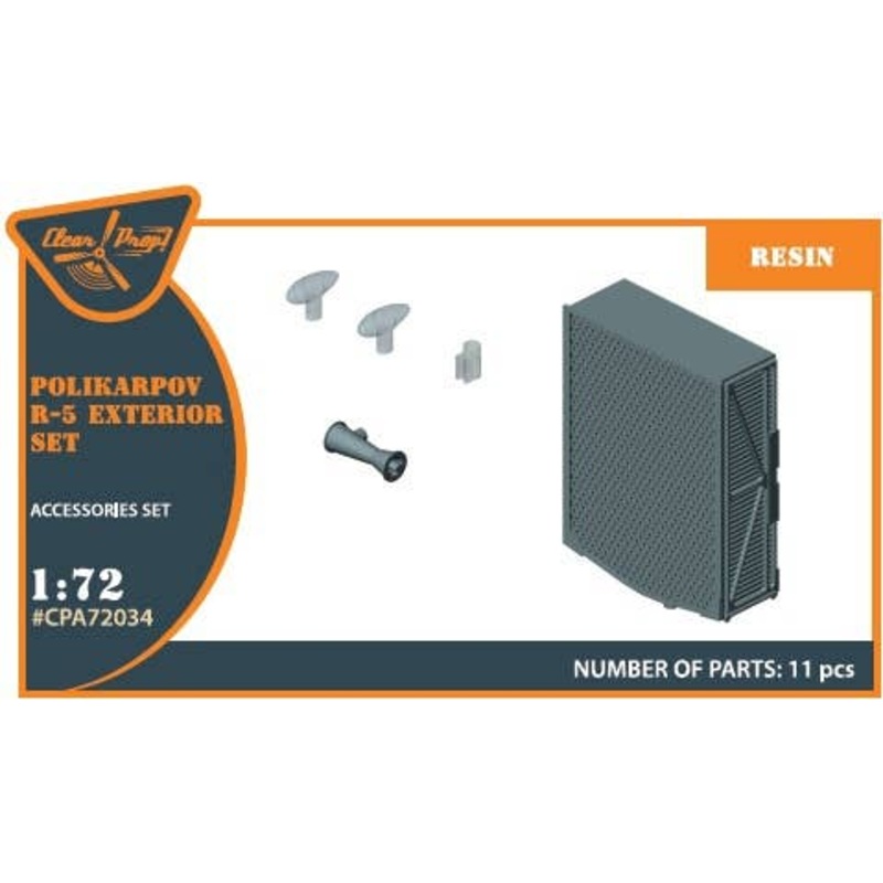 1/72 Polikarpov R-5 Exterior set
