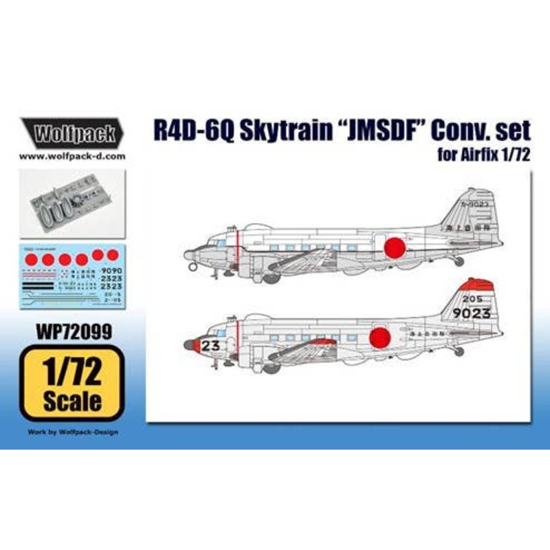 1/72 R4D-6Q Skytrain JMSDF Conversion Set (for Airfix)
