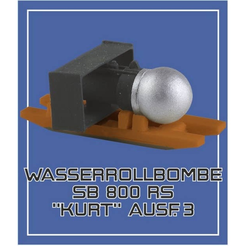 1/72 SB 800RS Kurt Ausf.3 Bouncing Bomb w/Cart