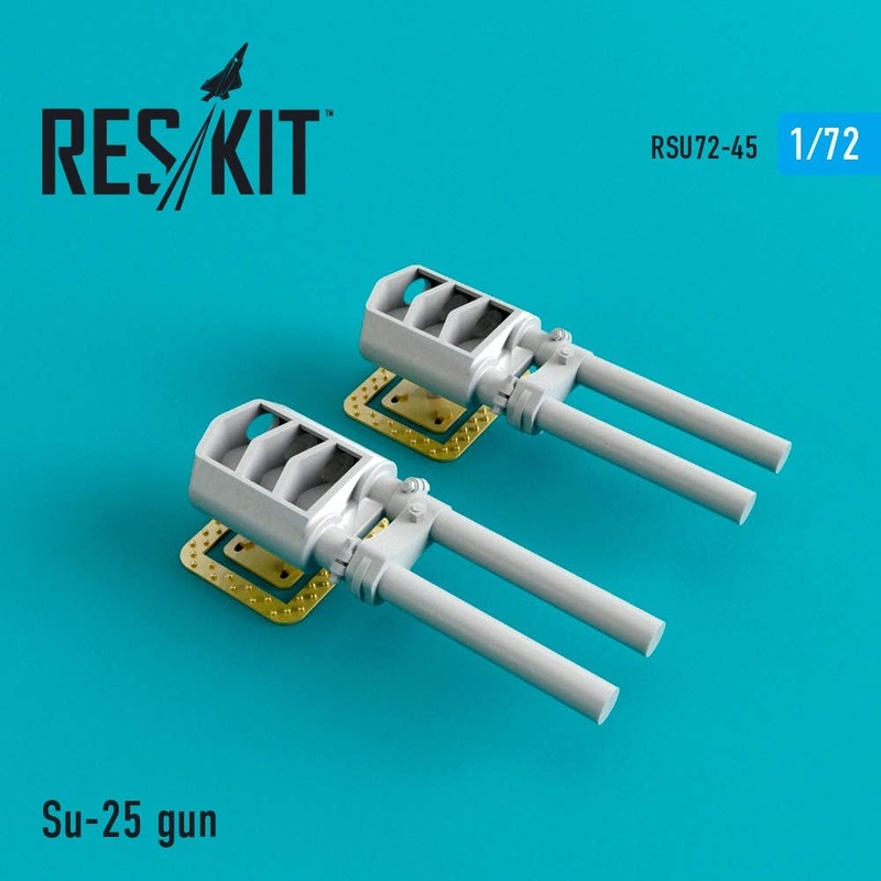 1/72 Su-25 Gun (2pcs) (for Zvezda/Artmodel)