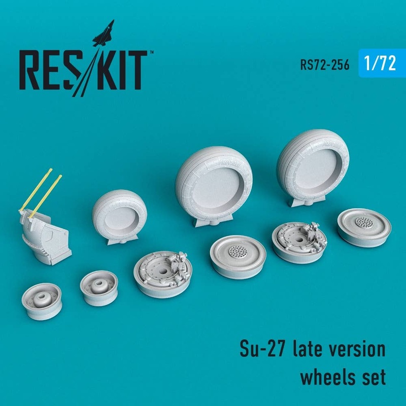 1/72 Su-27 Late Version Wheels Set Late Version