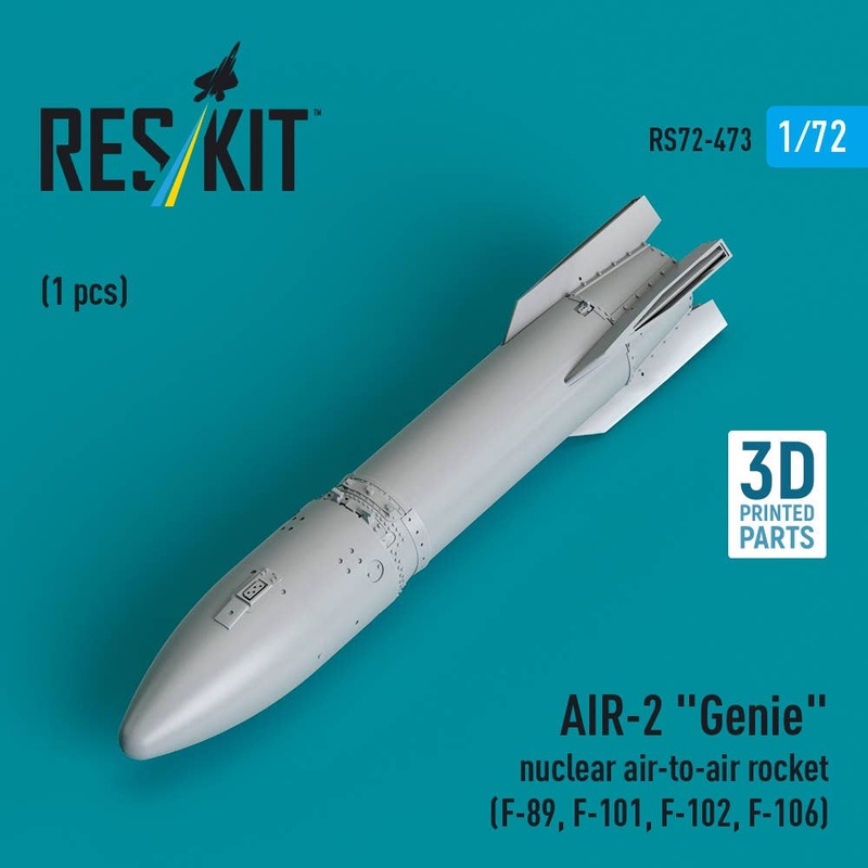 1/72 AIR-2 Genie nuclear air-to-air rocket (1 pcs)