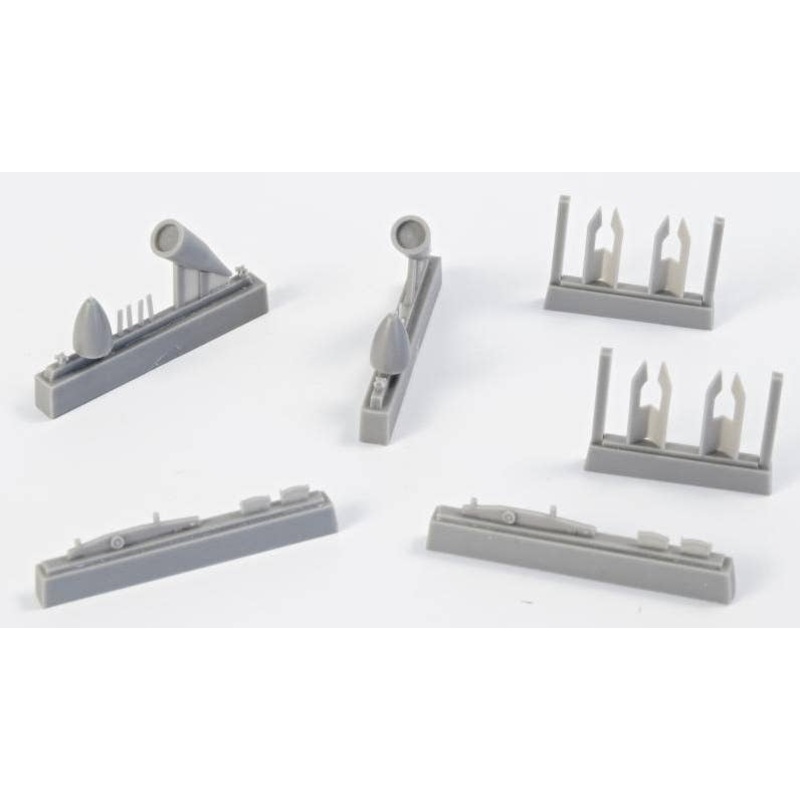 1/72 B5N2 Kate Type 98 Bomb (250kg) with Rack (2 pcs) (for Airfix)