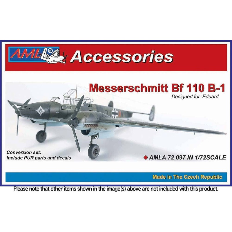 1/72 Bf 110B-1 conversion set, for Eduard